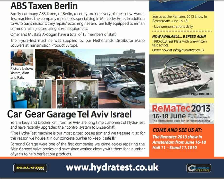 CAR GEARS בתקשורת
